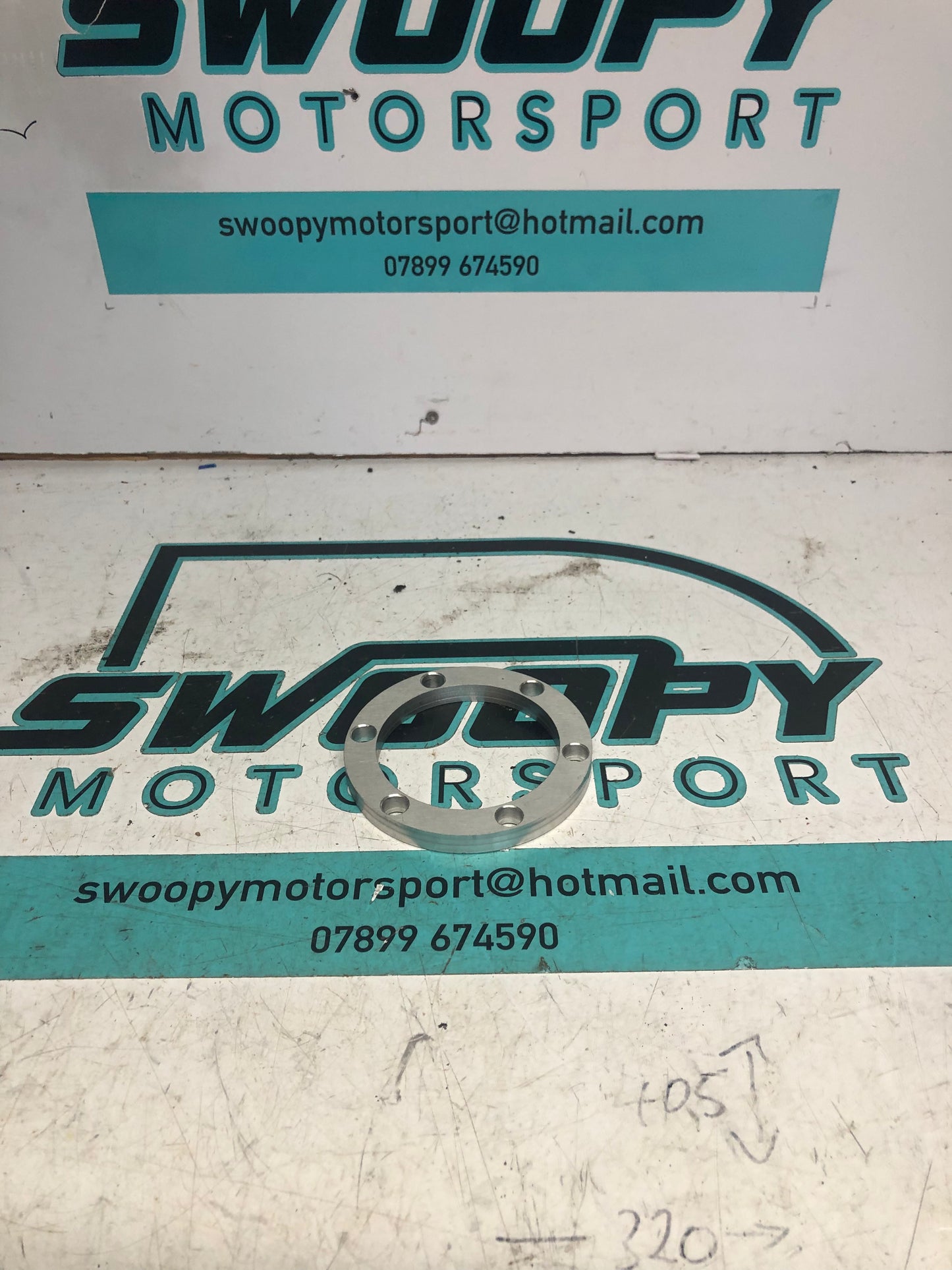 Alloy 108mm cv spacer - SM0035