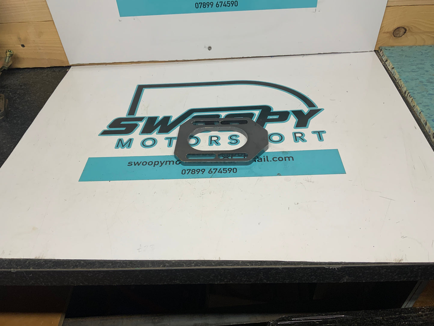 Adjustable swing arm bearing carrier flange (100mmCV)- SM4020