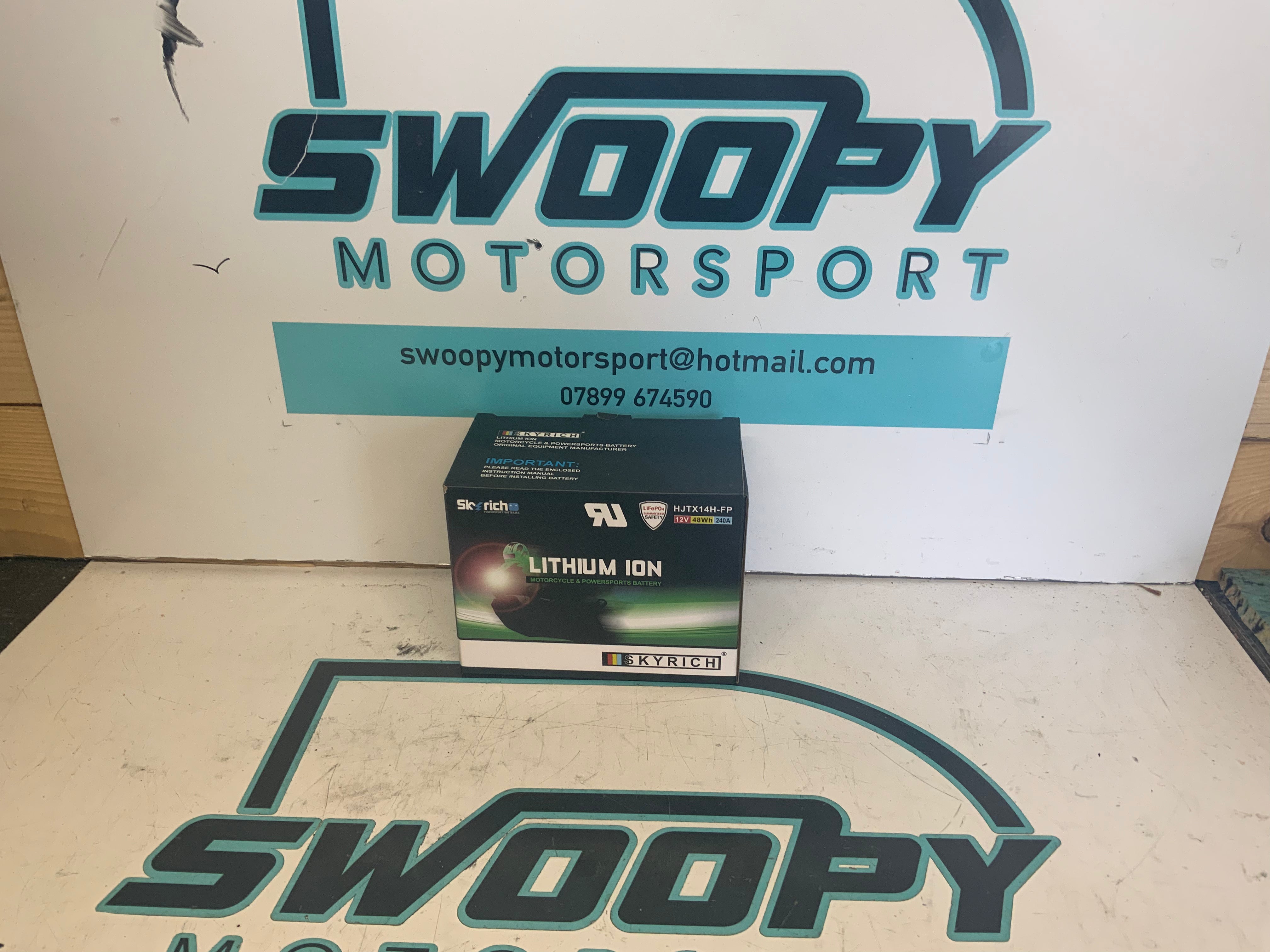 Swoopy Lithium ion battery- SM0004 – Swoopy Motorsport